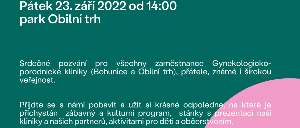 CKTCH  v&nbsp;rámci projektu CZECH-IN na slavnostním otevření Centra reprodukční medicíny